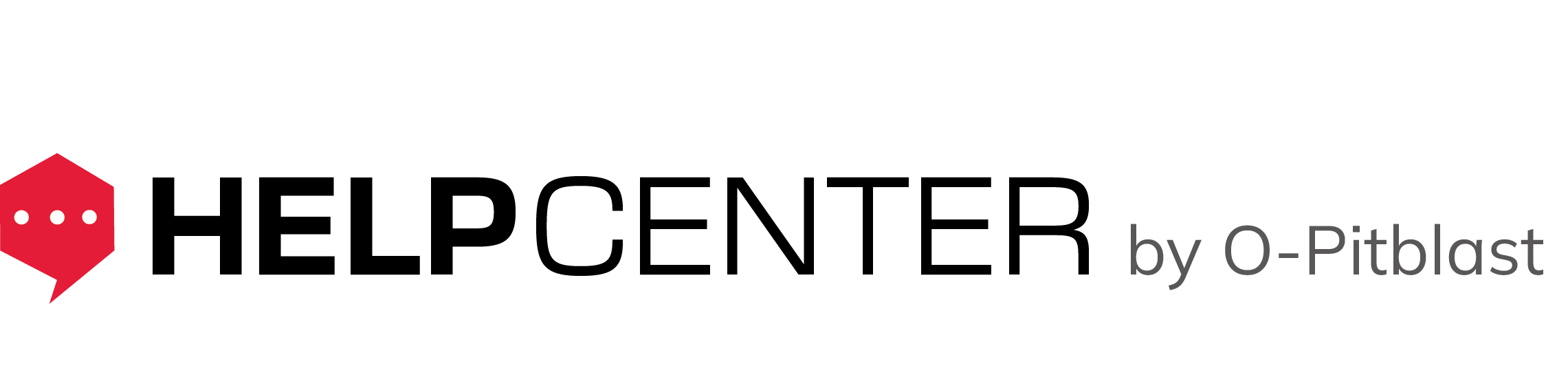 O-Pitblast Help Center home page